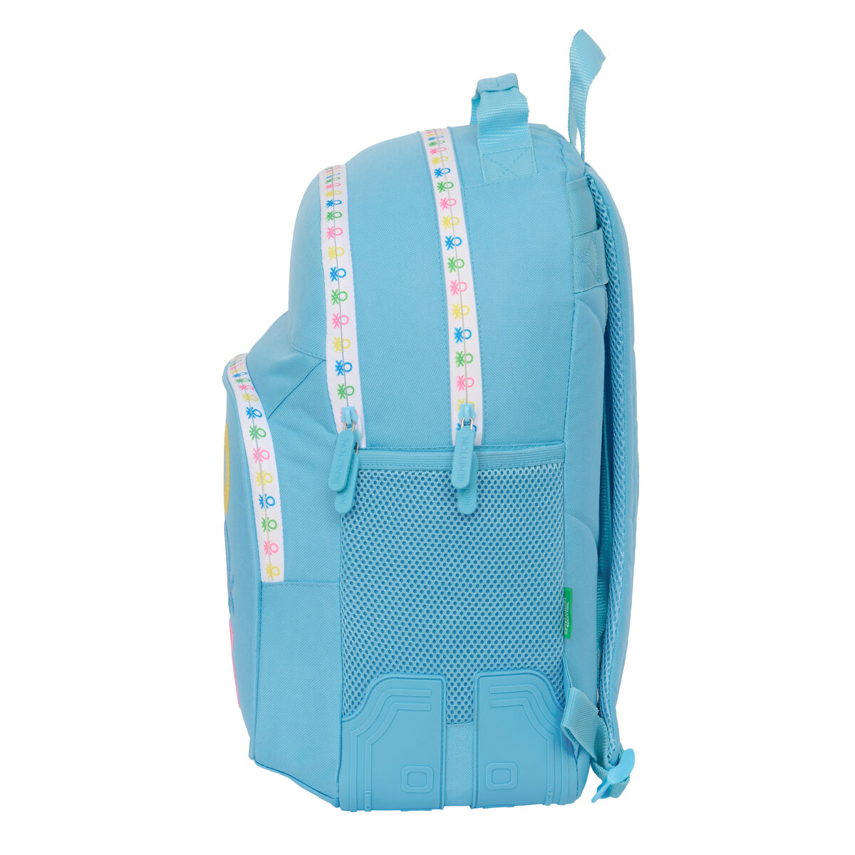 Skolebag Benetton Spring Seleste 32 x 42 x 15 cm